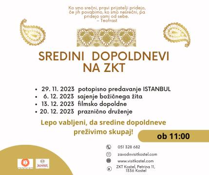 sredini dopoldnevi